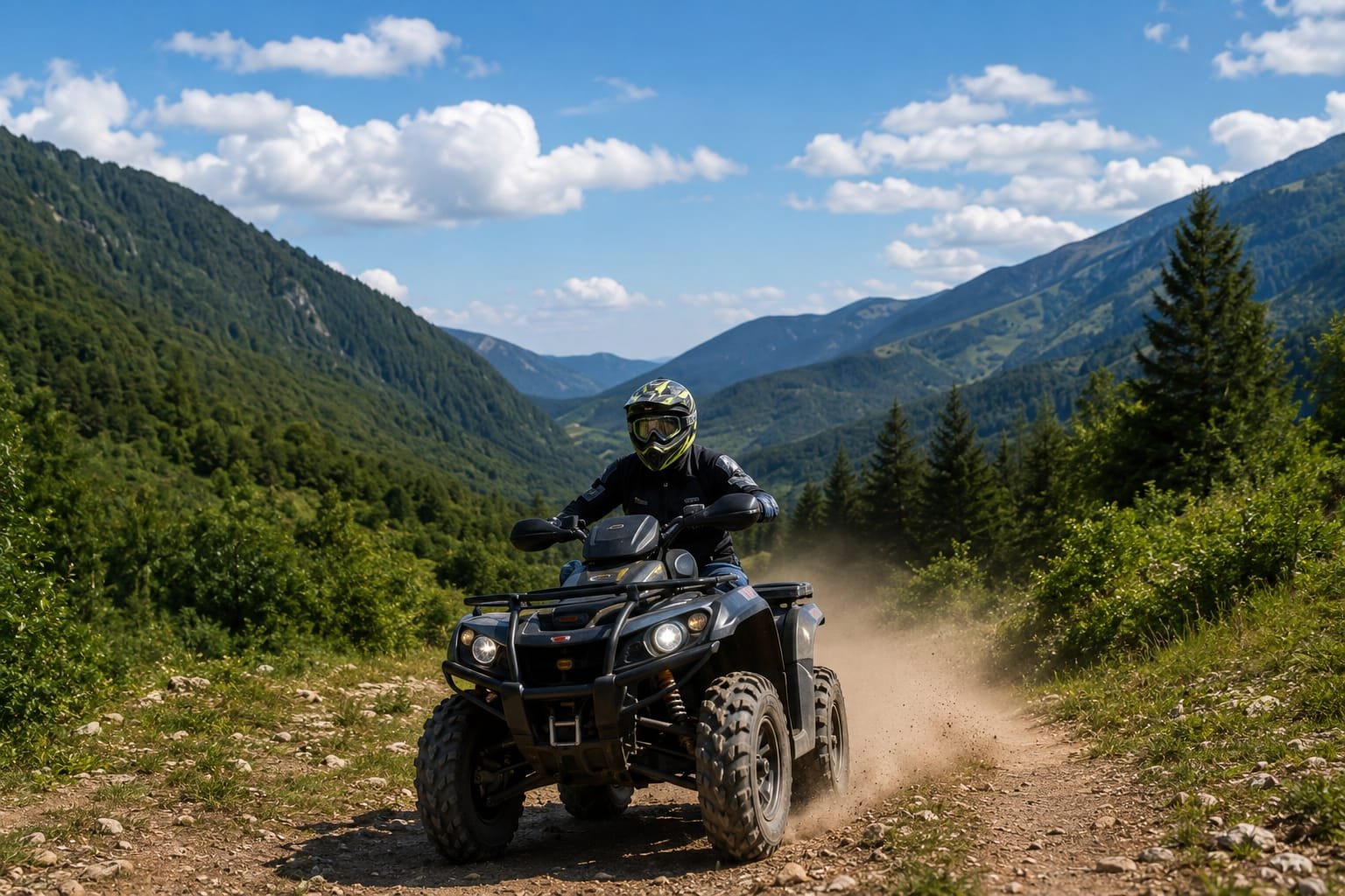 Quad im Mietpark von Bosna Adventure
